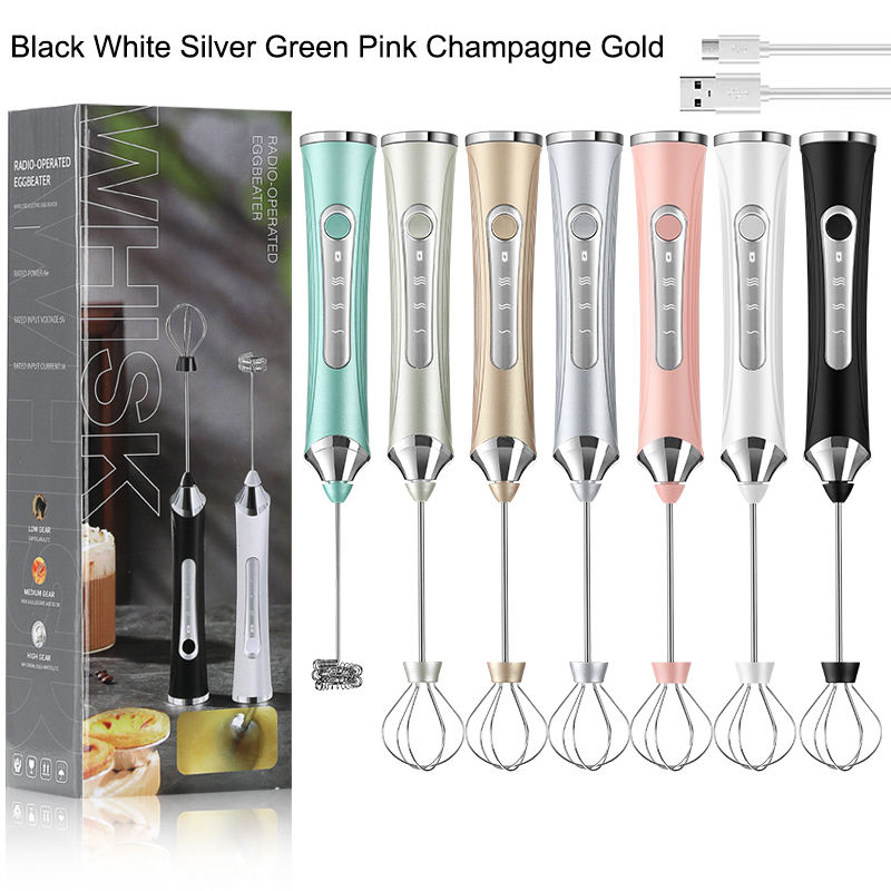 Rechargeable Drink Mixer Handheld Mil...