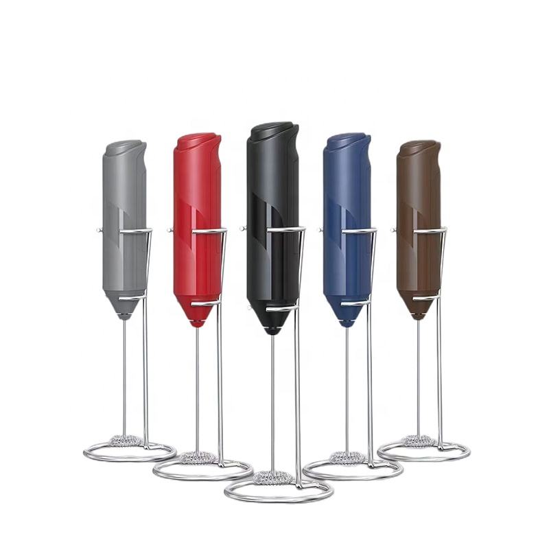 Stainless Steel Automatic Milk Steamer Handeld Electric  Whisk Milk Frother.jpg