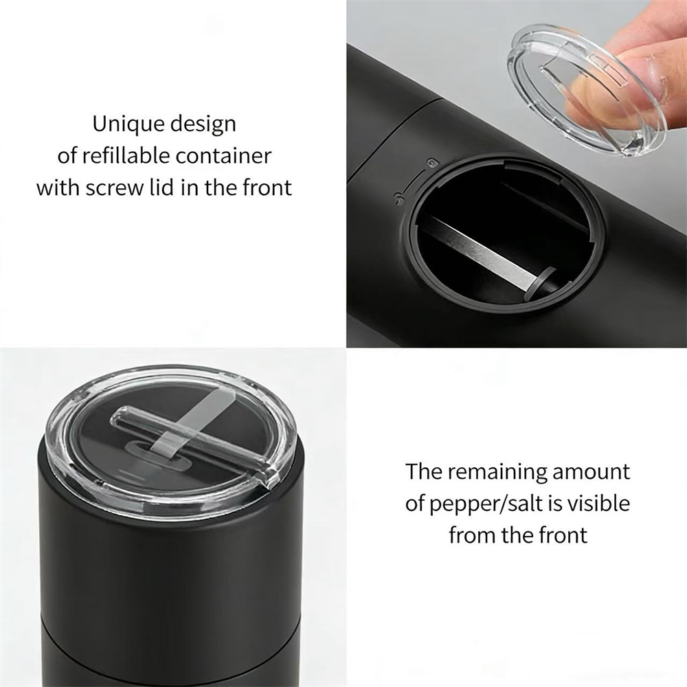 Electric Rechargeable Salt and Pepper Grinder06