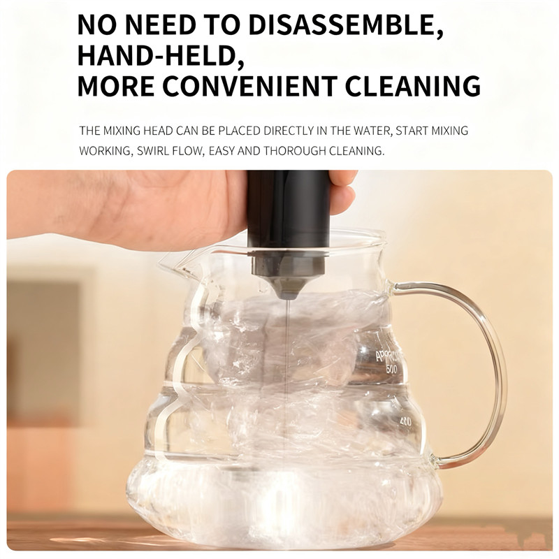 Handheld Electric Coffee Machine Whisk Milk Frothe04