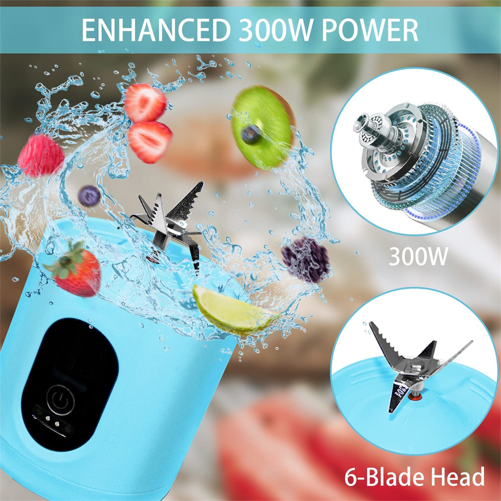 Waterproof Electric Personal Fruit Juicer Squeezer Cup Hand Held Blender Portable Blender.jpg