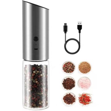 Gravity Automatic Rechargeable Pepper Grinder