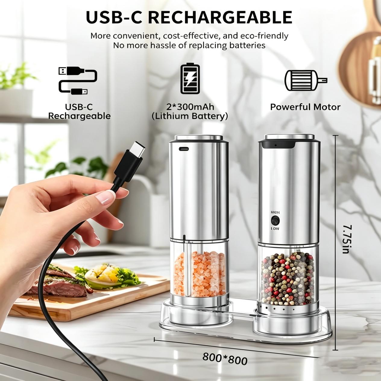 USB-C кабат зарядлана торган