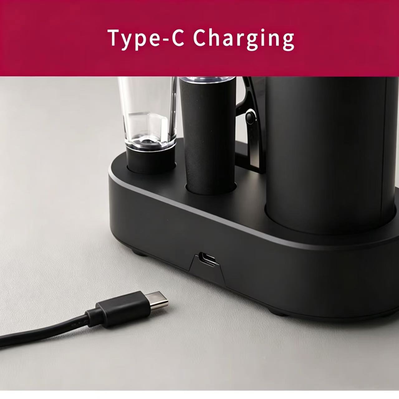 Electric Salt Pepper Grinder Set