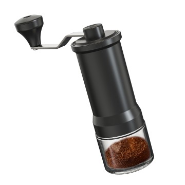 Large Capacity Manual Coffee Grinder with Adjustable Settings