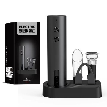 Rechargeable Corkscrew Wine Bottle Op...