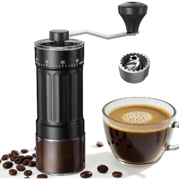 Portable Coffee Mill Manual Coffee Grinder With Ceramics Burr for Espresso