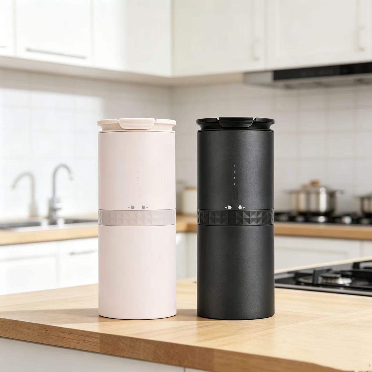 Coffee Grinding & Brewing All-in-One ...