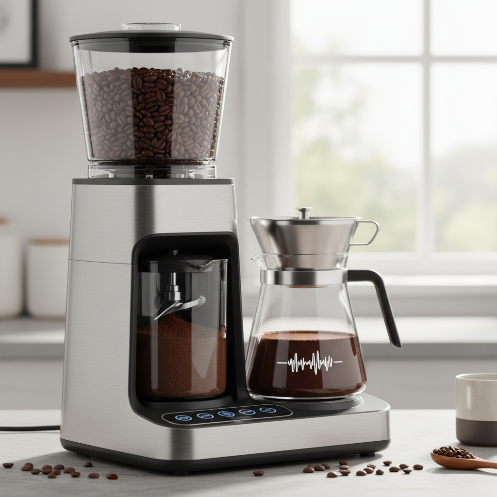 Máy xay cà phê dùng để nghiền hạt cà phê