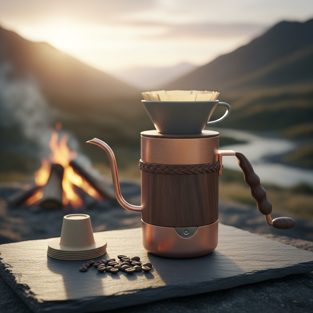 Bình pha cà phê di động dành cho pha cà phê thủ công kiểu pour-over
