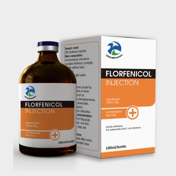 Injeksion i besueshëm i lëngshëm i florpenikolit për trajtimin e infeksioneve të kafshëve ripërtypëse