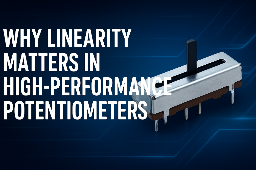 Why Linearity Matters in High-Performance Potentiometers