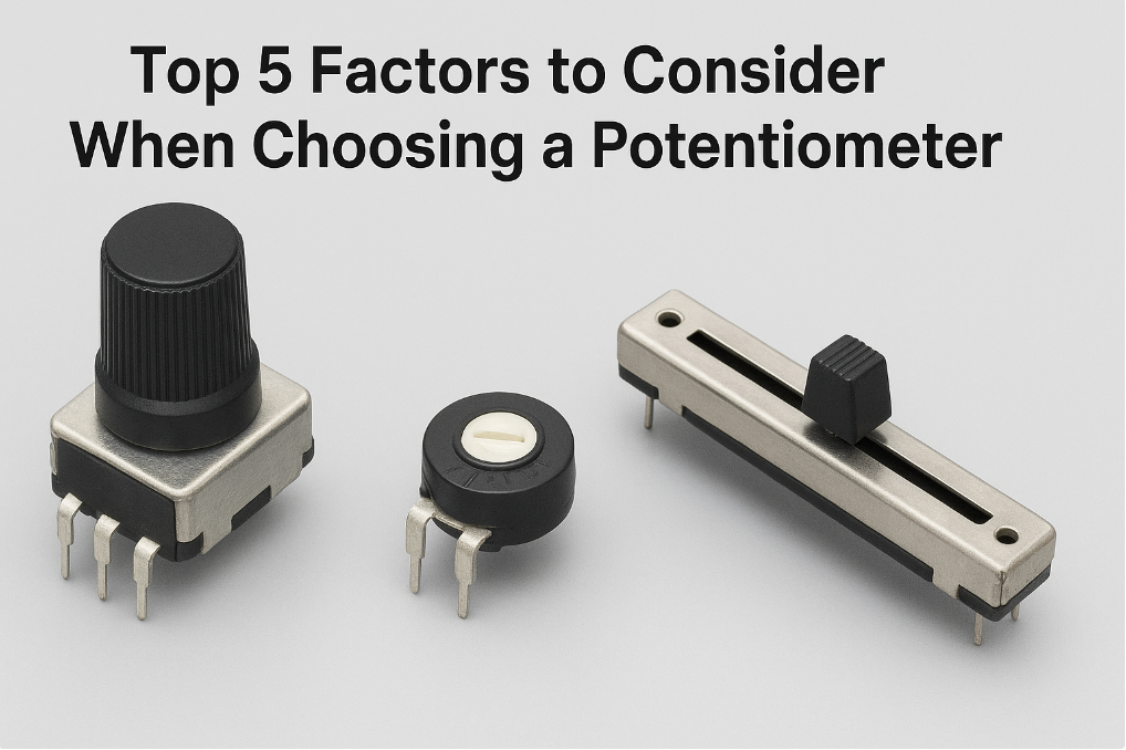 Top 5 Factors to Consider When Choosing a Potentiometer