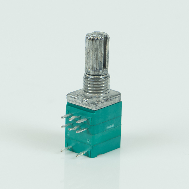 مقياس جهد دوار ثنائي الفتحات RK097GS A10K B10K 09 مم، الأكثر مبيعًا، مع حامل 5 مم