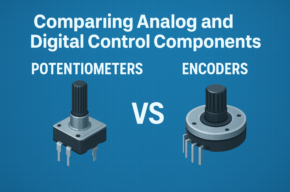 Comparing Analog and Digital Control Components: Potentiometers vs Encoders