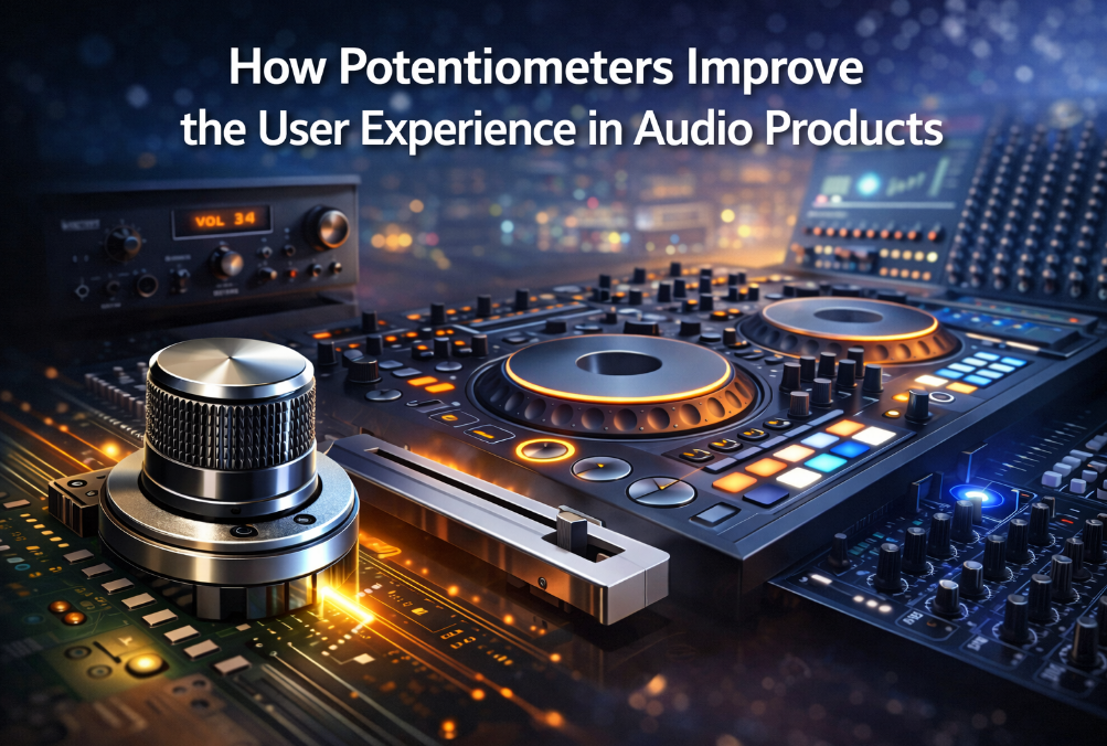 How Potentiometers Improve the User Experience in Audio Products