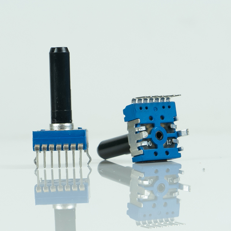 RK1412GH Concentric Potentiometer with Knob Cap Rotary Potentiometer with Switch