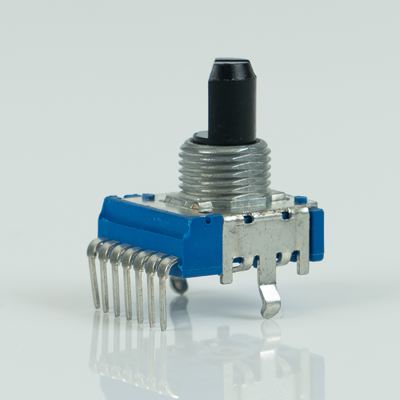 مقياس جهد متحد المركز RK1414GH مع غطاء مقبض، مقياس جهد دوار مع مفتاح