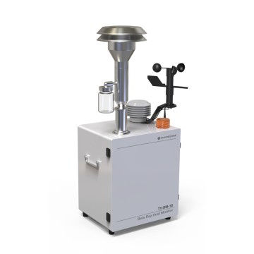 High Precision β-ray Portable Continuous Particle Monitoring System