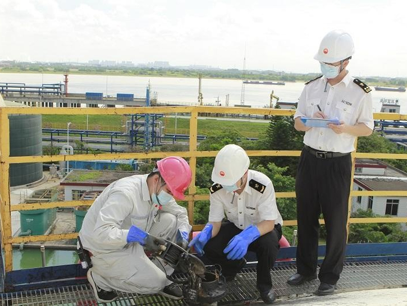 site pétrolier marin