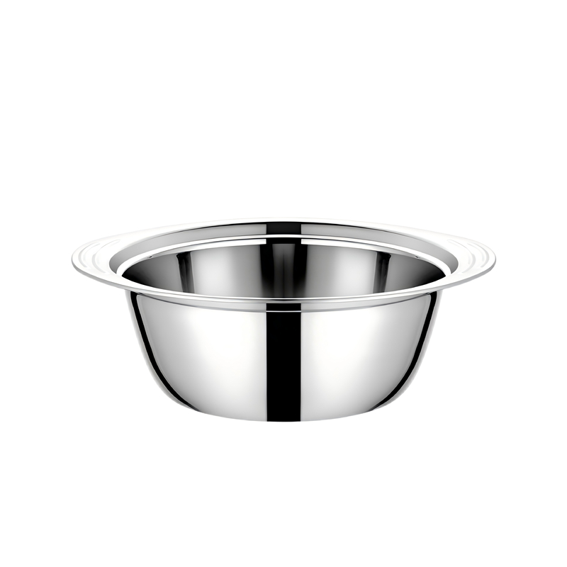 ZENLO Egg-shaped Double-eared Stainless Steel Multi-purpose Basin