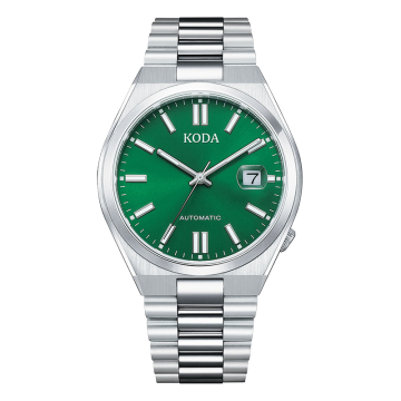 40mm Case Men's Stainless Steel Strap Watch