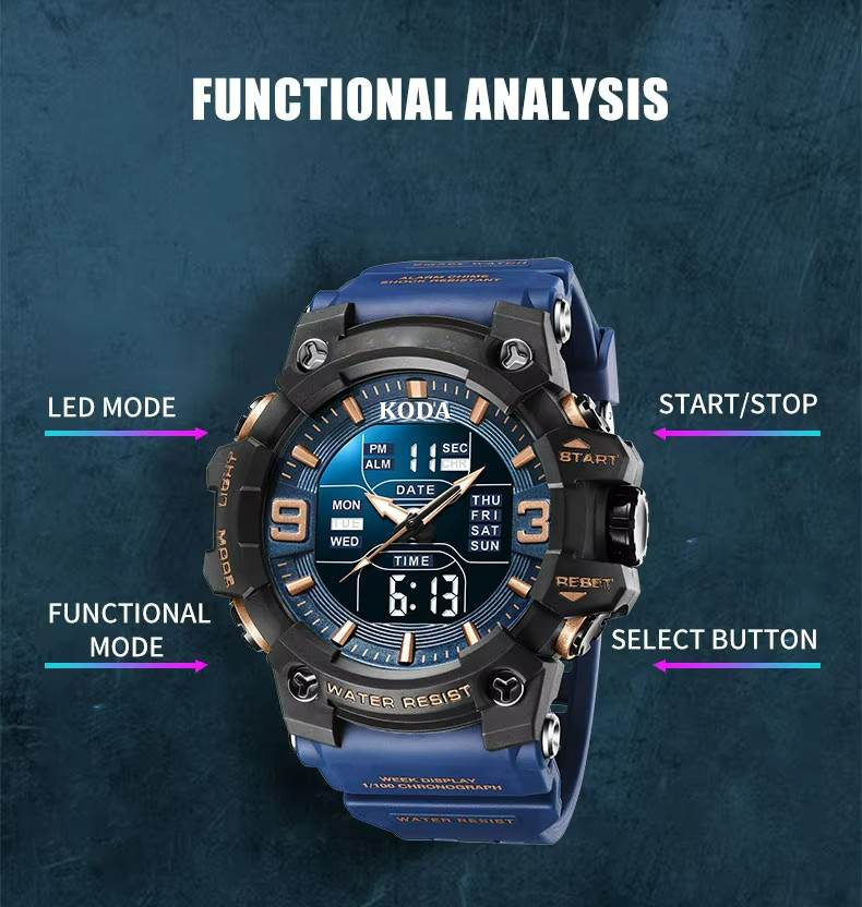 Digital Analog Watches (2)