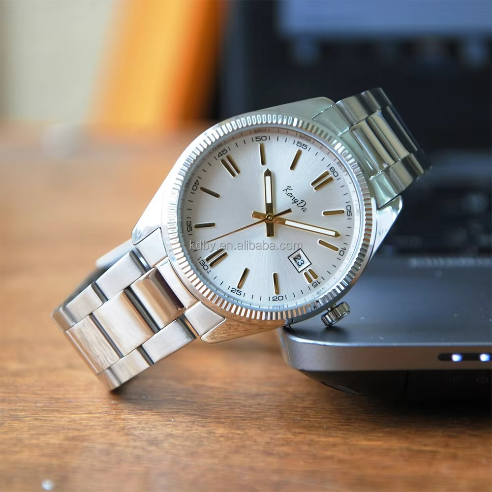 Luxury Silver Stainless Steel Band Women's Quartz Watches (5)