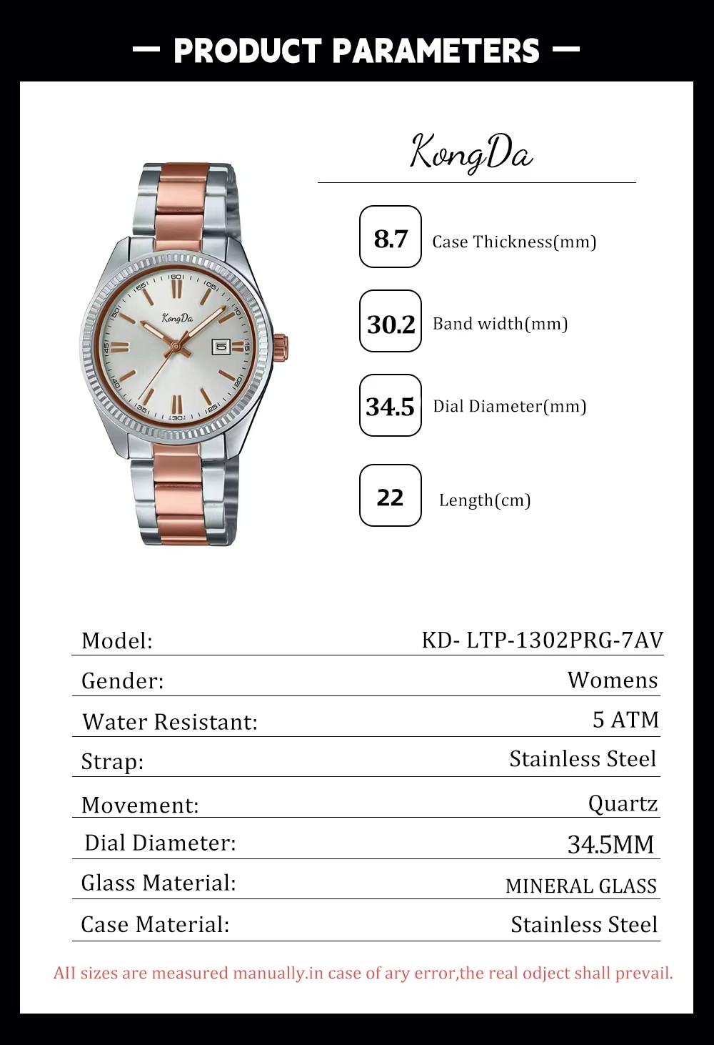 Luxury Silver Stainless Steel Band Women's Quartz Watches (7)