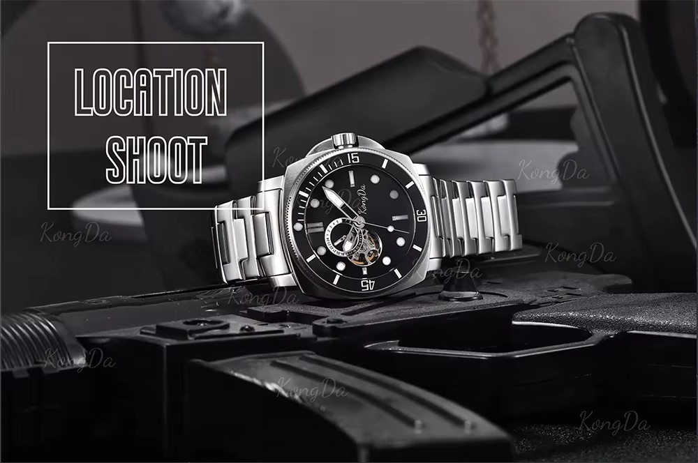 Men's Sports Wrist Watch-Automatic Mechanical with Luminous Dial (6)