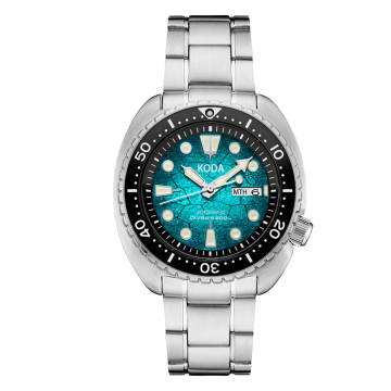 Luxury Fashion Blue Dial Stainless Steel Mechanical Automatic Watch for Men