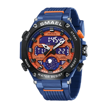 Popular Quartz Wristwatches Sport Clock Alarm