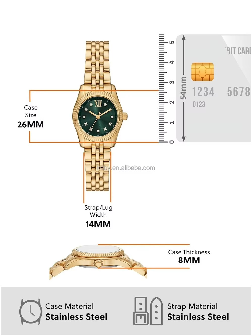 New Style Quartz Fashion Watch for Women (7)