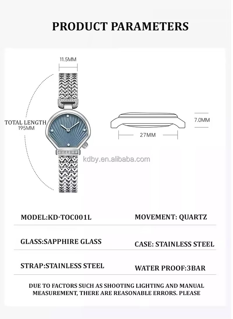 New Vintage Luxury Shell Shape Wristwatch (1)