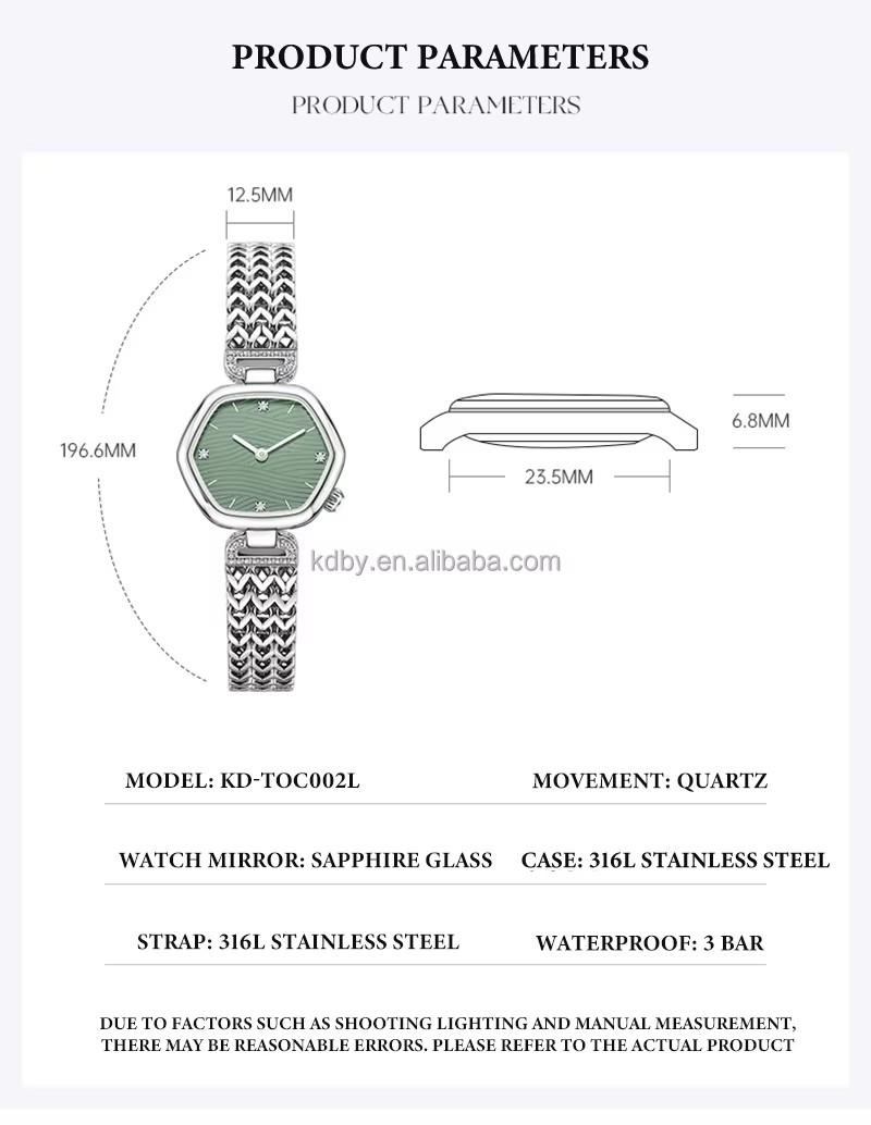 New Vintage Luxury Wristwatch Montre Forme Crash (2)
