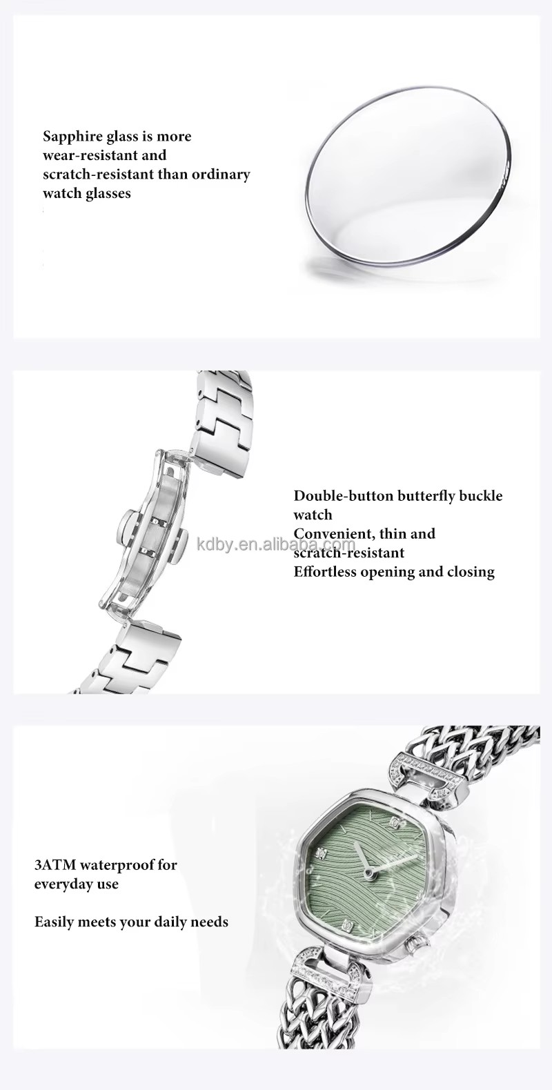New Vintage Luxury Wristwatch Montre Forme Crash (3)