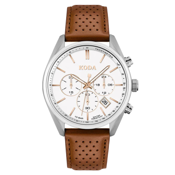 High Quality Watches Stainless Steel Mesh Band Chronograph Quartz Watch