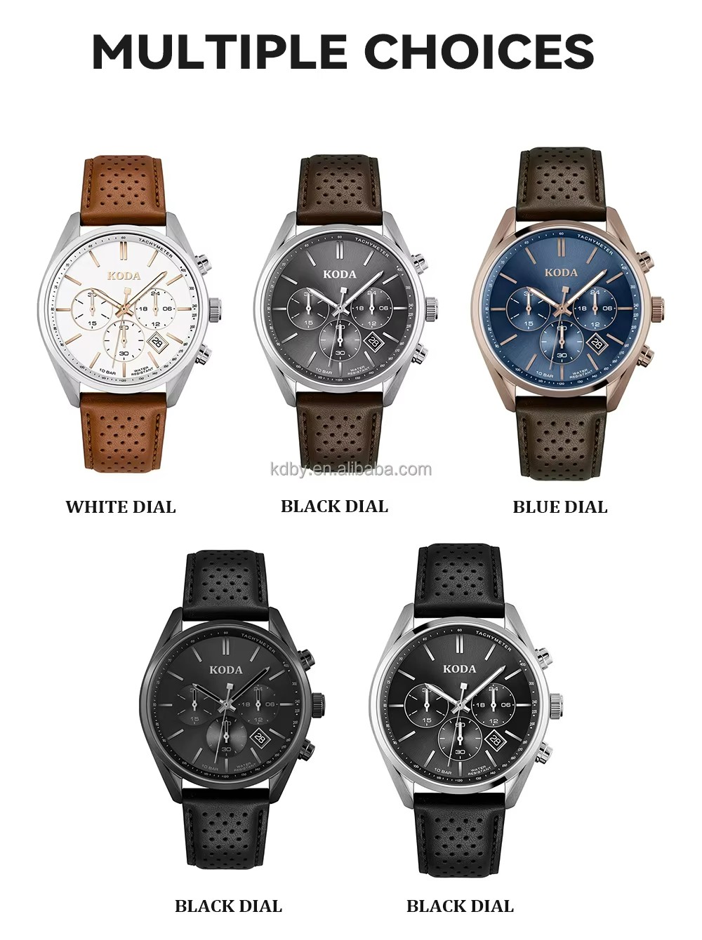 Quartz Watch Ladies Fashion with Glass Dial Window Business Style (2)