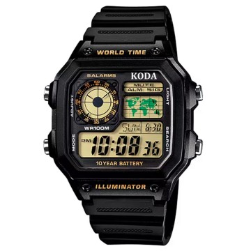 Apex Rugged Dual-Display Watch - Waterproof Military Grade Sport Chronograph for Men