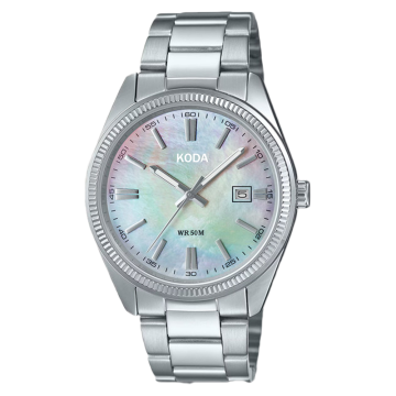 KD-MTP-1302DS Elegant Mother of Pearl Quartz Watch for Women