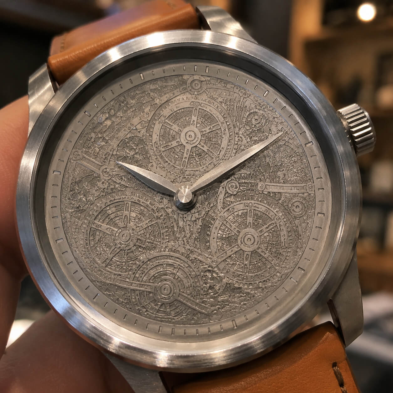 Lini Jam Tangan Berdesain Skeleton untuk Butik Aksesori di Asheville