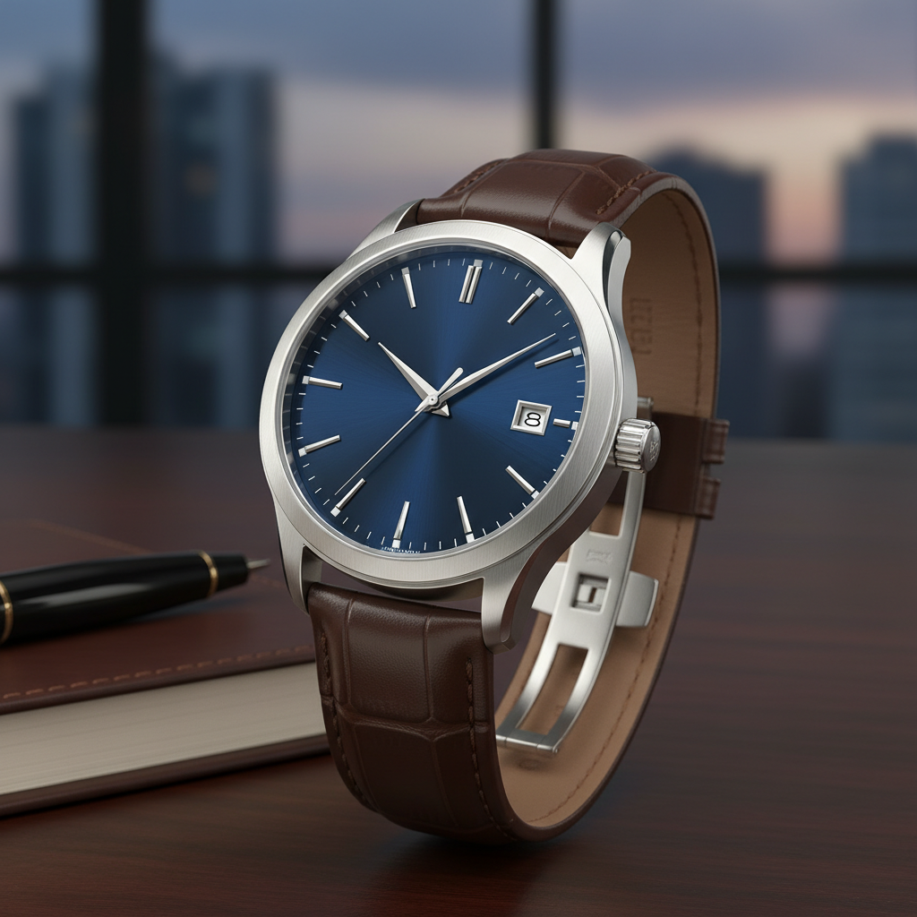 Mechanical Wrist Watch For Business Professionals