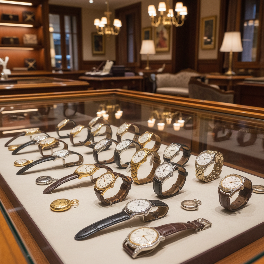 Vintage Watches For Jewelry And Watch Boutiques