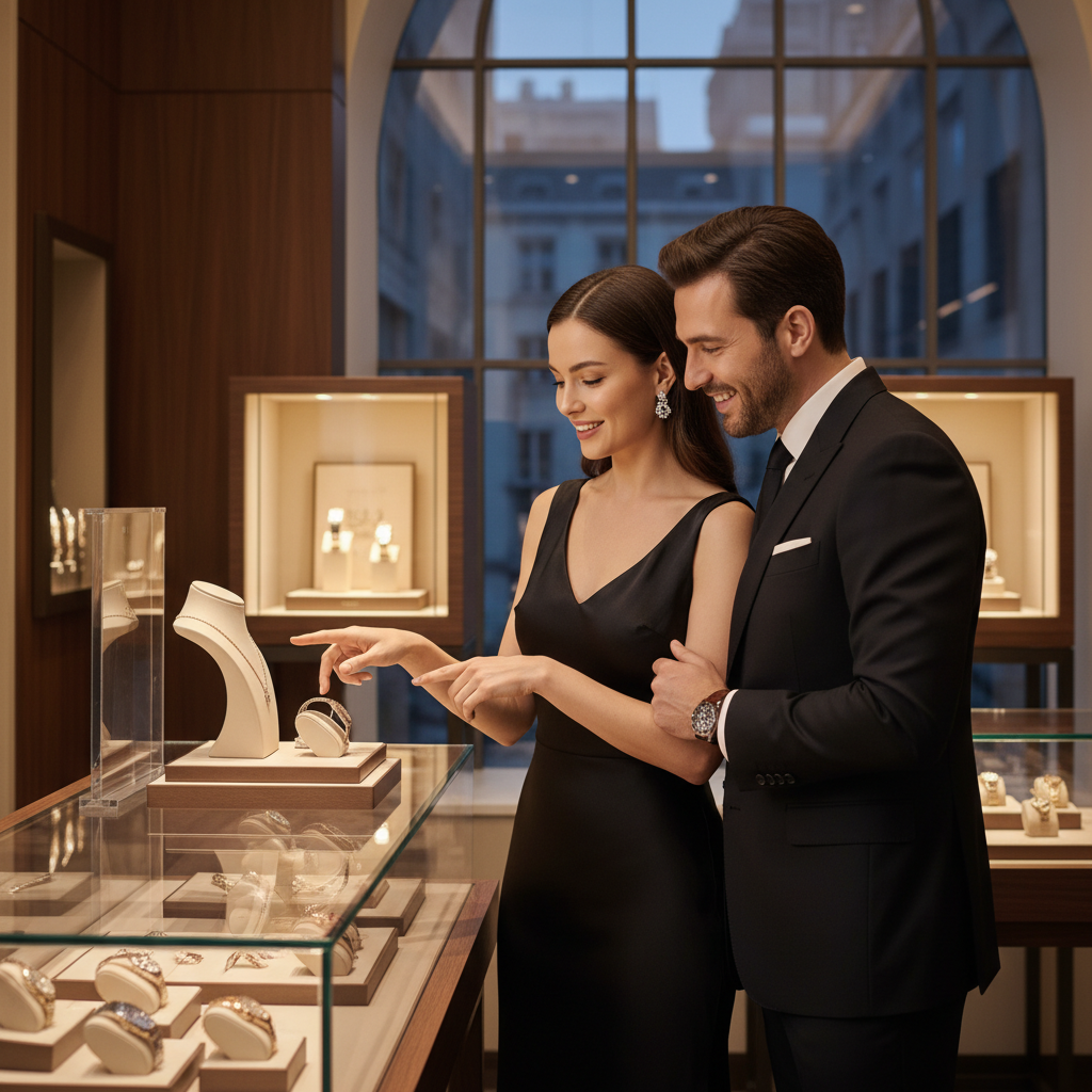 Couple Watches For Jewelry And Watch Boutiques