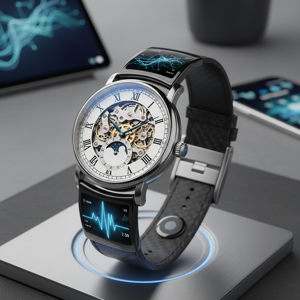 Mechanical Watch For Smart Device Companion Wear