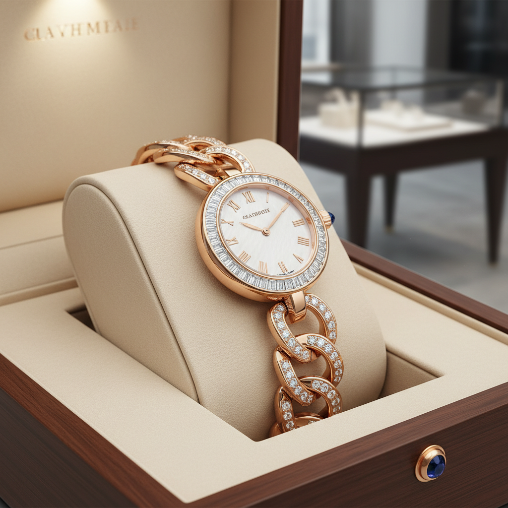 Ladies Chain Watch For Jewelry And Watch Boutiques