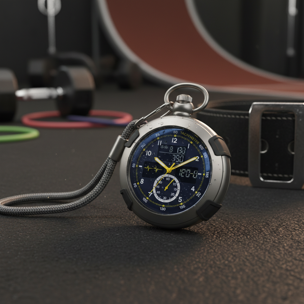 Quartz Pocket Watch For Sports And Fitness Clubs