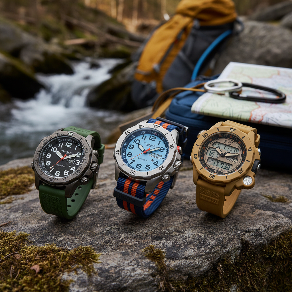 Quartz Wristwatches For Outdoor Adventure Clubs