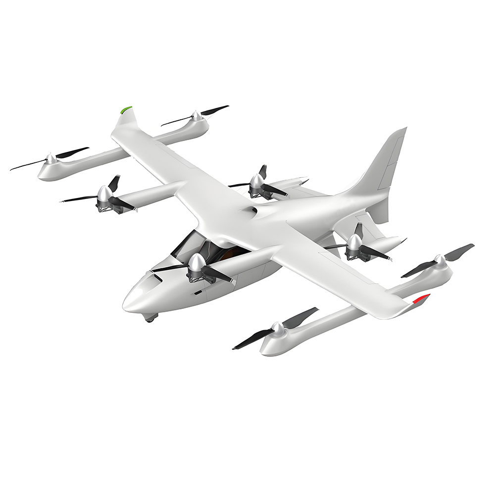 Long Endurance Tiltrotor Hybrid Drone for Emerg...
