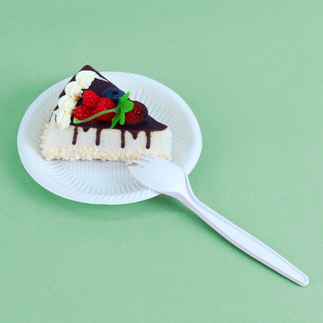 Eco-friendly Sugarcane Bagasse Tableware Cake P...